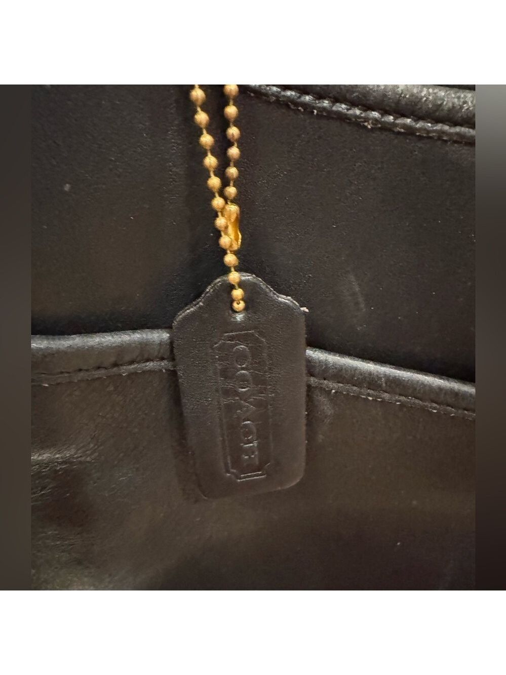 Coach - Vintage Ergo - 1998 Black, United States - Beautiful Condition 9047 - Picture 2 of 11